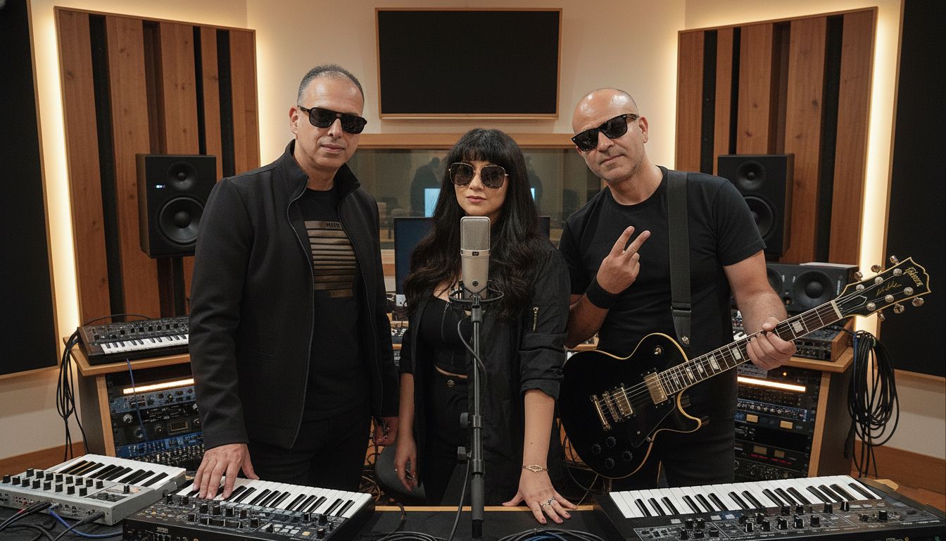 Reverbia en el estudio de grabación